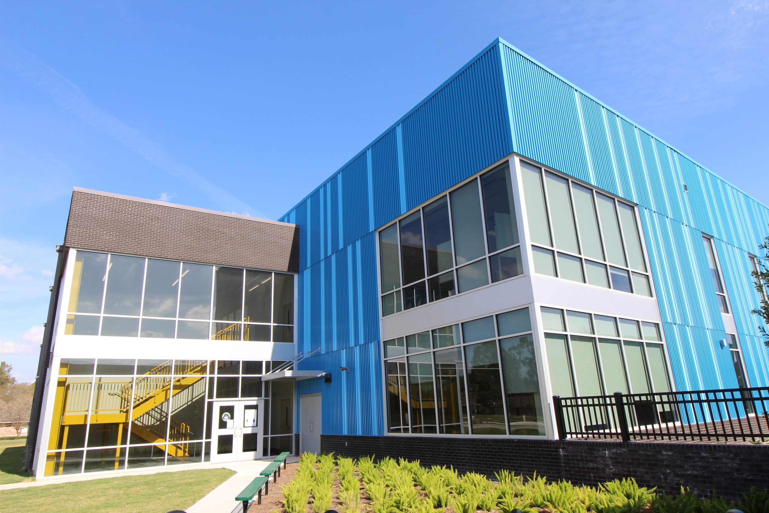 Jefferson Terrace Elementary School glass