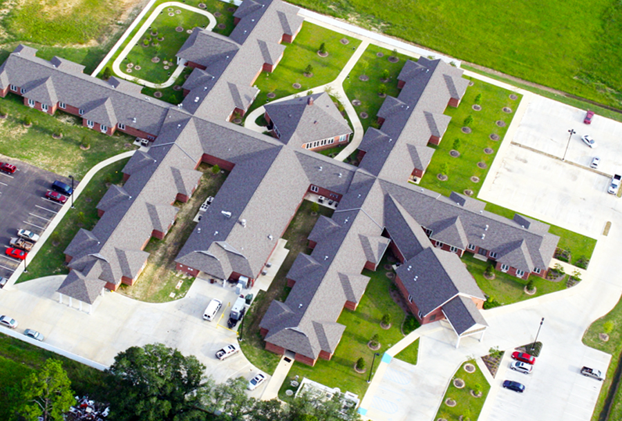 Grace Rehab Center commerical roofing project