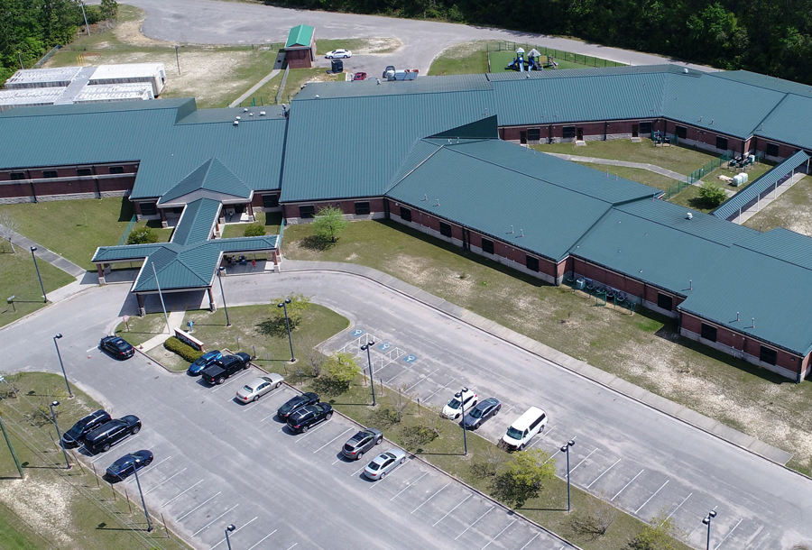 Three Rivers Elementary School commerical roofing project