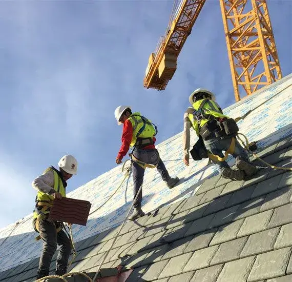 storm damage repairs with Roofing Solutions