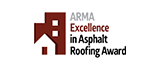 ARMA excelence in roofing award given to Roofing Solutions