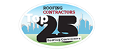 Top 25 Roofing Contractors designation give to Roofing Solutions